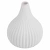 Simple Modern Ceramic Vase Home Room Table Desktop Decoration Ornaments (Small White)