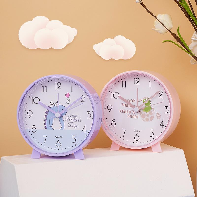 Корейская версия маленького будильника, милые креативные модные студенческие часы, прикроватные для спальни, офисные электронные часы