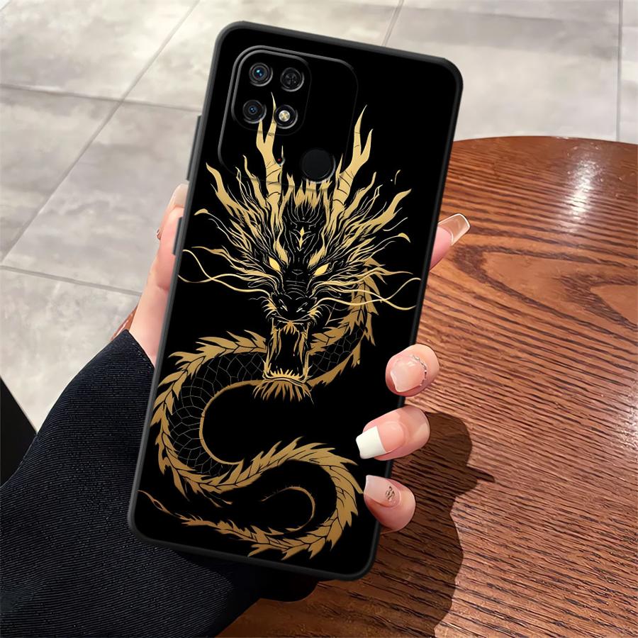 Крутой чехол-футляр с драконом для Xiaomi Redmi A5 A3 K40 K80 Pro 12C A1 A2 Plus 13C 14C A4 10 9