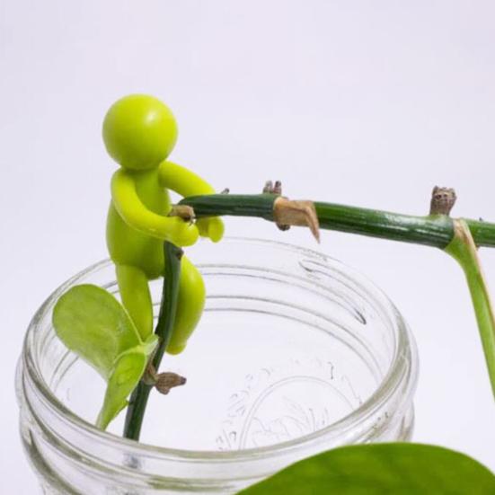 Plant Support Buddy Cuttings Plant Propagation Station Indoor Garden Human Shape Plant Stand Plant Lover Gifts for Sprouts Stems