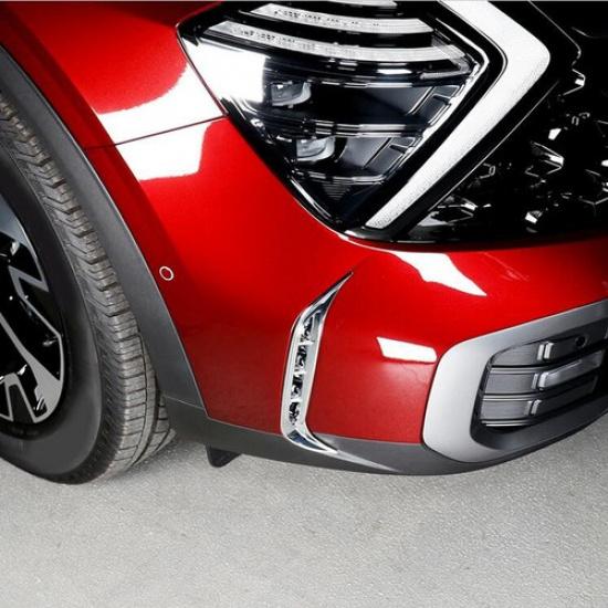 Для Kia Sportage X-line Plug-in Hybrid 2023-2025 Декоративная накладка на решетку переднего бампера