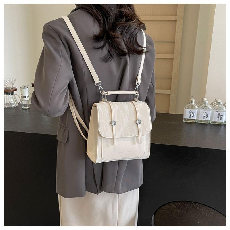 Высококачественный рюкзак для женщин. Рюкзаки. Новый модный однотонный минималистичный рюкзак 2024 года для девочек. Сумка для студентов колледжа.