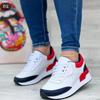 Women's Lace-up Sneakers, Outdoor Walking Shoes, Plus Size, Solid Color, Stylish, New Spring Women Shoes Sneakers Women