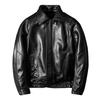 New Zealand Sheepskin Genuine Leather Jacket Moscow Action Same Style Mens Casual Flight Bomber Jacket