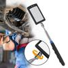 Car 360° Inspection Mirror LED Light Telescoping Mirrors Extend Mechanic Tools Inspection Mirror Telescopic Handle Repairing Too