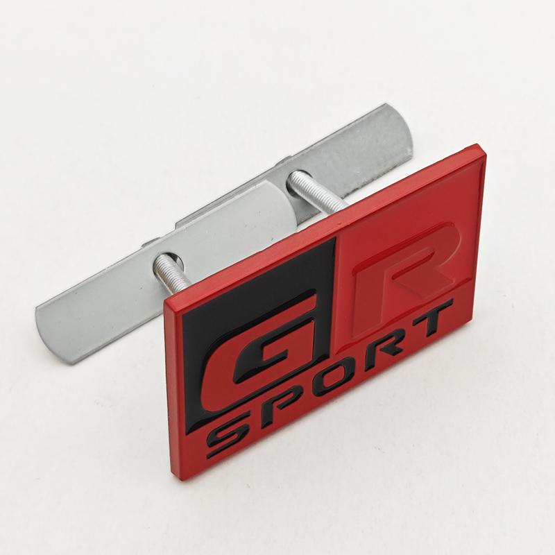 3D Металлическая Наклейка на Автомобиль Логотип GR SPORT Значок на Крыло Боковой Значок на Задний Багажник Эмблема на Переднюю Решетку Для Toyota Alphard Avensis Prius Crown Yaris