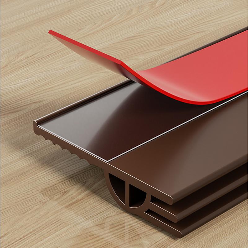 Уплотнитель для нижней части двери, 50 мм, ветрозащитный, защита от пыли и насекомых, самоклеящийся, тройной толщины, уплотнительная лента для окна