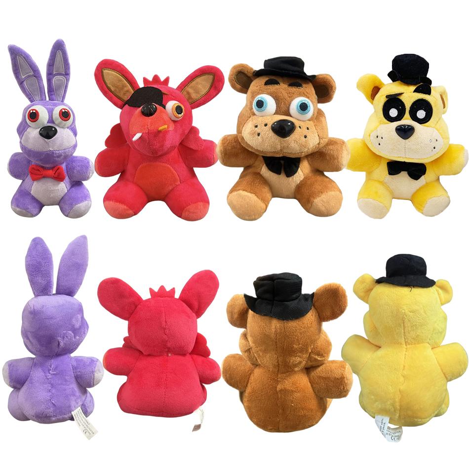 Мягкие игрушки Five Night At Freddy (Fnaf): Бонни, Фокси, мультяшные плюшевые куклы, игрушки Фредди, созданные для детей и поклонников, подарки.