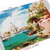 3D алмазная живопись город полный квадратный круглый дрель искусство горный хрусталь 5D DIY Алмазная вышивка пейзаж Приморский подарок ручной работы