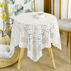 Household Sofa Towels and Tablecloths Anti Slip Beige Lace Sofa Backrest Towel Retro Minimalist Outdoor Picnic Tablecloth