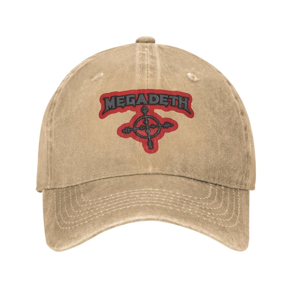 Megadeths Logo Denim Cap Casual Baseball Caps Adjustable Hat Summer Unisex Baseball Hats