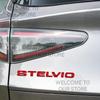 Car Decor Metal For Stelvio Alfa Romeo Letter Emblem 3D Sticker Accessories Glossy Black Tail Rear Trunk Decals pgi231