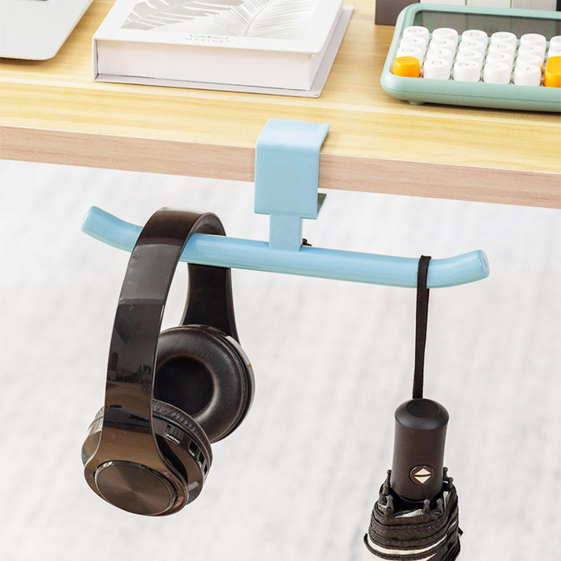 Настольный держатель для наушников Регулируемый настольный крючок-подвеска для сумки, кошелька Крючок-подвеска для стола Настольный зажим Подвеска для наушников под стол