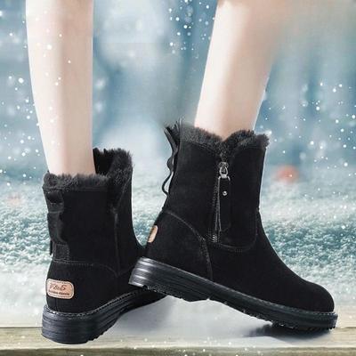 Ретро Горячие Ботинки Женские 2024 Новые Осень/Зима Новые Мягкая Кожа Мягкая Подошва Модные Универсальные Повседневные Легкие Короткие Ботинки