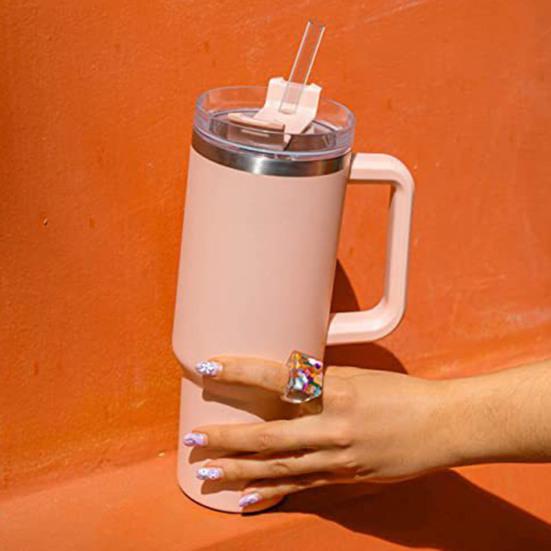 Практичная соломинка для чашки с чистящей щеткой без запаха питья