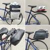 Bike Cargo Rack Rear Bike Rack Quick Release Cycle Aluminium Alloy Luggage Carrier Racks with Reflector