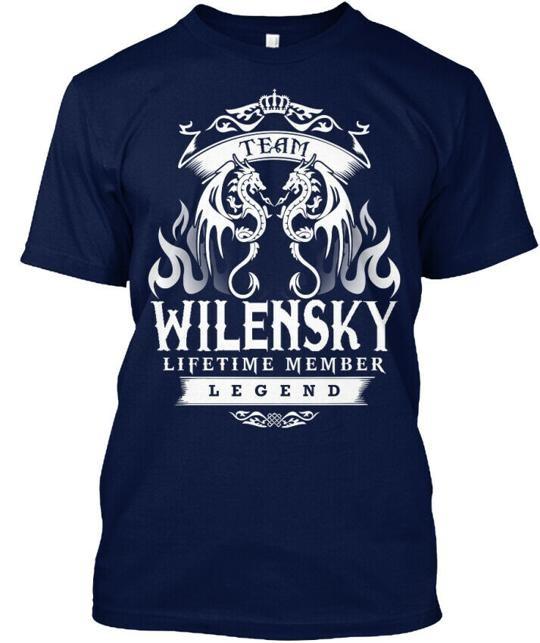 Команда Уилensky Член пожизненной лиги Легенда - Футболка Wilenksky Сделано в США S - 5XL