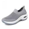 Сделано в Китае Новые спортивные туфли женские большие женские туфли Летающие плетеные женские туфли на плоской подошве повседневные дышащие туфли