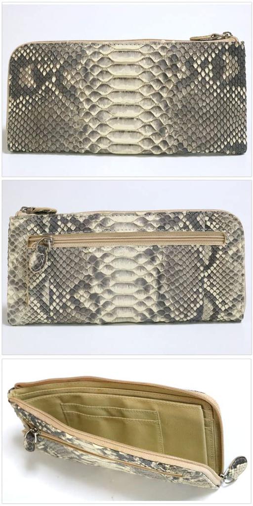 Camel Genuine Leather Diamond Python Snakeskin Snakeskin Long Wallet Long Wallet Long Wallet Zipper Coin Purse Long Wallet Round Zipper Leather
