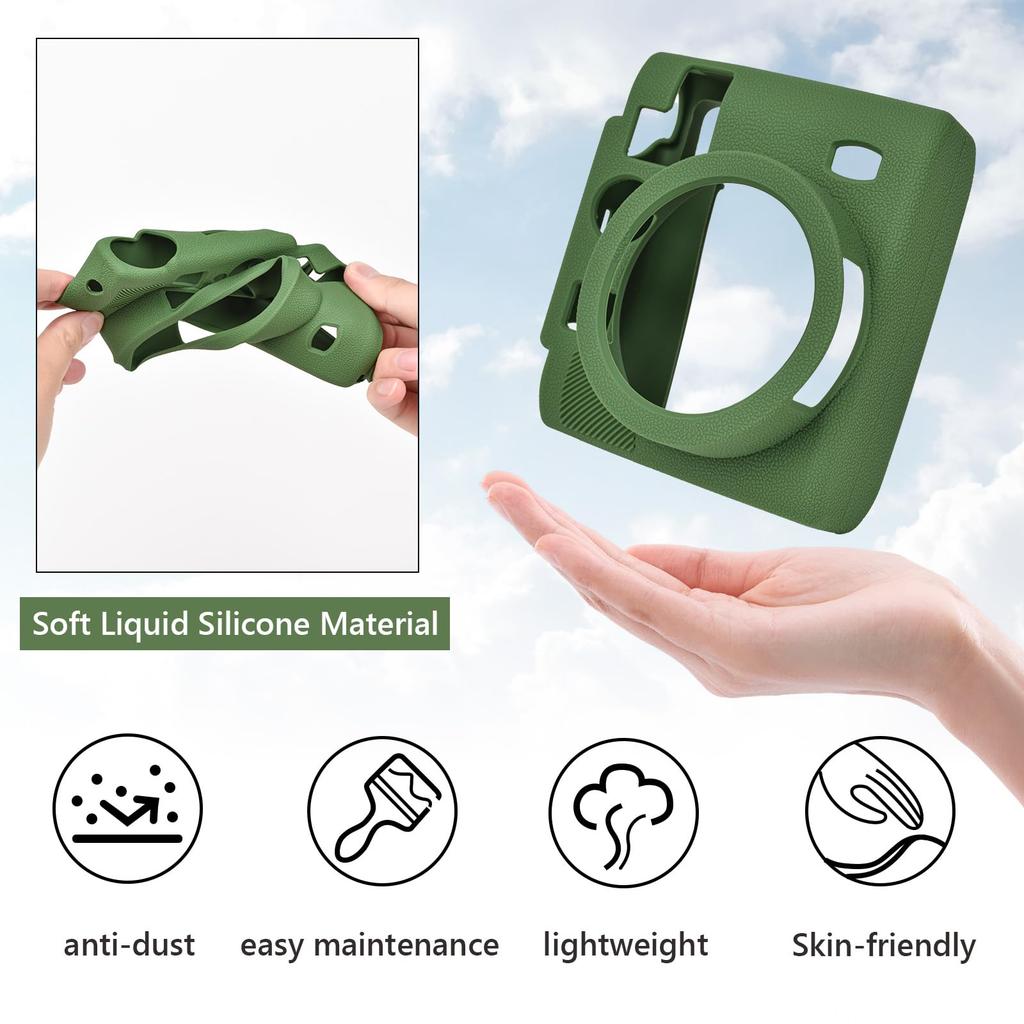 VOVMOEYA ДЛЯ Fujifilm instax mini99 instant mini99 защитный чехол для камеры Мягкий силиконовый чехол для корпуса fujifilm mini 99 Специальный чехол для камеры