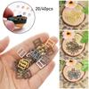 Mini Ultra-small Stuffed Toys Tri-glide Buckle Diy Dolls Buckles Belt Buttons Doll Bags Accessories