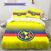Club América  Pattern Bedding Quilt Set  Home Decoration  Gift (1 * duvet cover + 2 * pillowcase  without core)