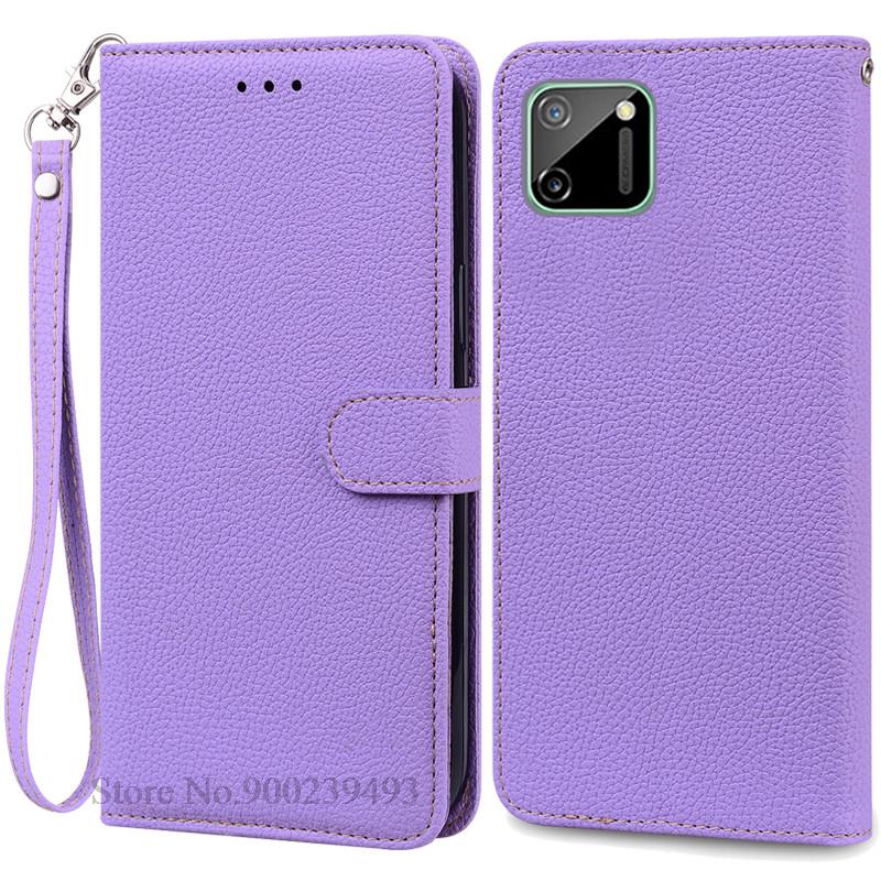 Чехол для Realme C11 Realme C11 2021, кожаный чехол-бумажник с откидной крышкой для Realme C11 2021, чехол Realme C11 2020, чехол Fundas