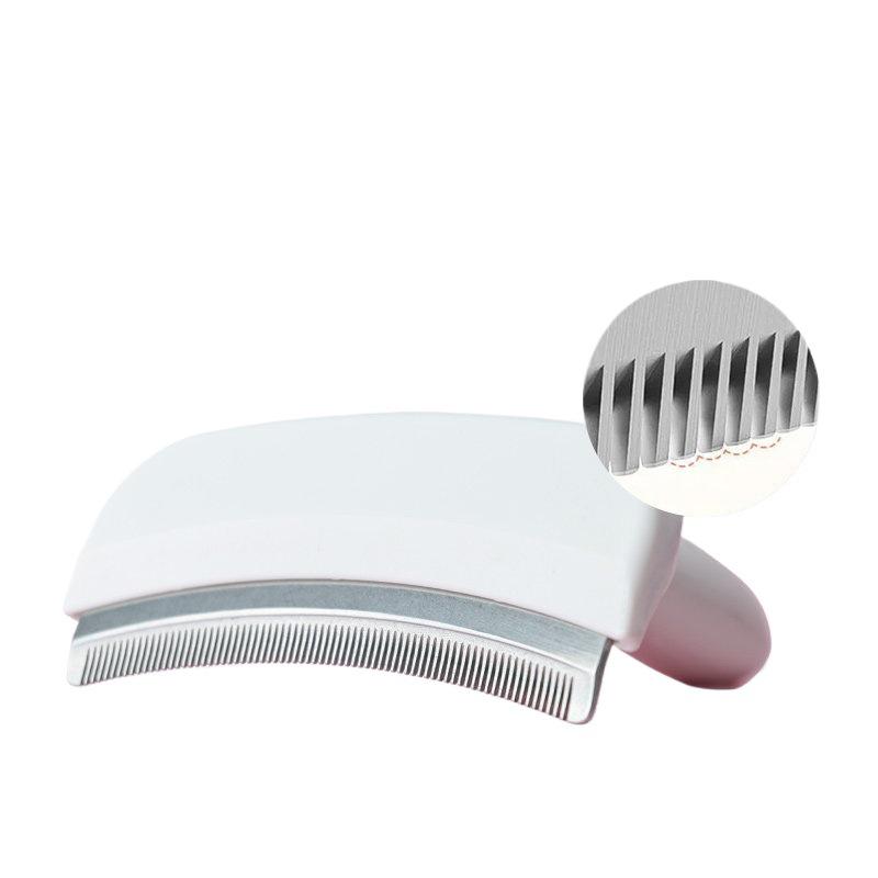 Two-in-One Cat Hair Thinning Comb: Deshedding Tool for Short and Long Hair in Small Pets
