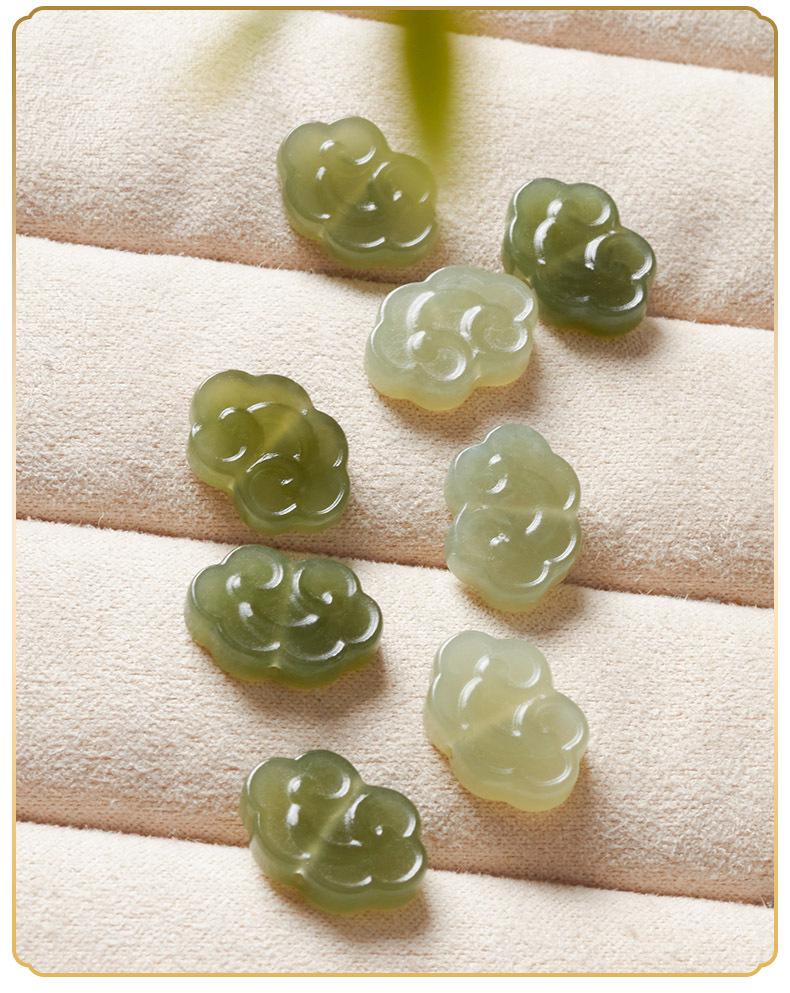 Подвеска-ожерелье Хэтяньский нефрит Цинхай Руи Облако для младенцев