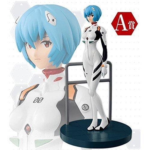 BANPRESTO Фигурка Рей Аянами, выигранная лотереей Итибана, Мемориал Евангелиона, приз ~ 1995-2015 гг. ~