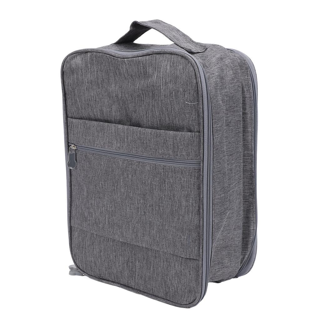 Дорожная сумка для обуви, 3 слоя, большая вместимость, ткань Оксфорд, органайзер для хранения обуви для кемпинга, деловой поездки