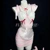 New cute erotic underwear pure desire bunny girl with steel ring small chest big flirting uniform free suit
