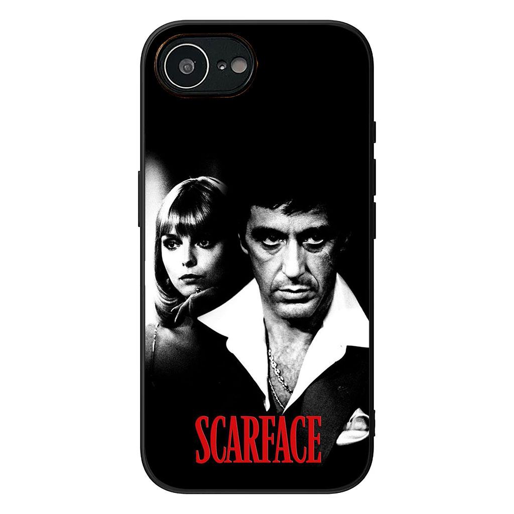 Scarfaces Al Tonys Pacinos Montana для Motorola Moto Edge 50 One 30 Fusion 40 neo Ultra Pro 20 Lite G50 G85 G84 E15 E14 Чехол