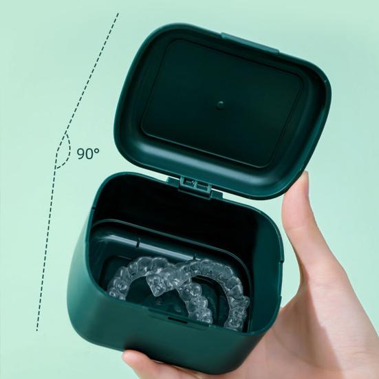 Компактная многофункциональная крышка для хранения брекетов, крышка с пряжкой, чехол для ванны, фиксатор чашки, коробка для чистки, ортодонтия