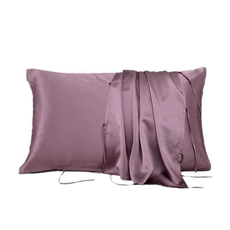 Luxury 22 Momme 100% Mulberry Silk Pillowcase Single Piece 50x75cm Soft Smooth Sleep Accessory Home Bedding