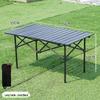 Zhishi Portable Roll-Up Camping & Picnic Table