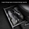 Автомобильный ящик для хранения под сиденьем для Tesla Model Y большой емкости TPE, органайзер для ящика переднего сиденья, скрытый лоток, контейнер, аксессуары для салона автомобиля