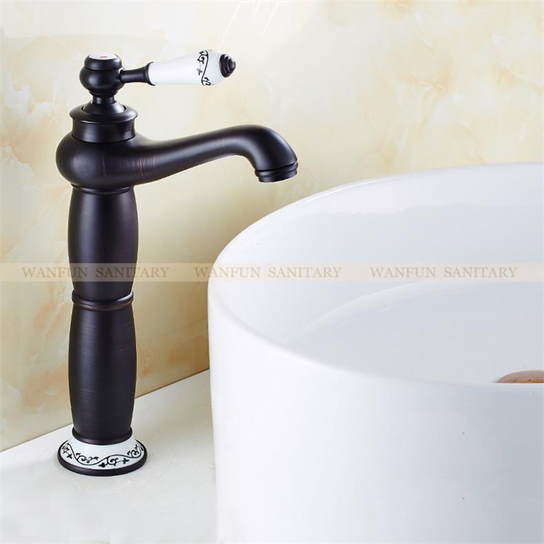 Basin Faucet Brass Chrome Silver Bathroom Sink Faucet Single Handle Ceramics Bathbasin Deck Hot Cold Mixer Water Tap Crane 2020L