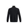 Under Armour UA Rival Mock Neck Logo Printed Soft Fit Raglan Long Sleeve Sweatshirt Men Sweatshirt Black 1386016-001