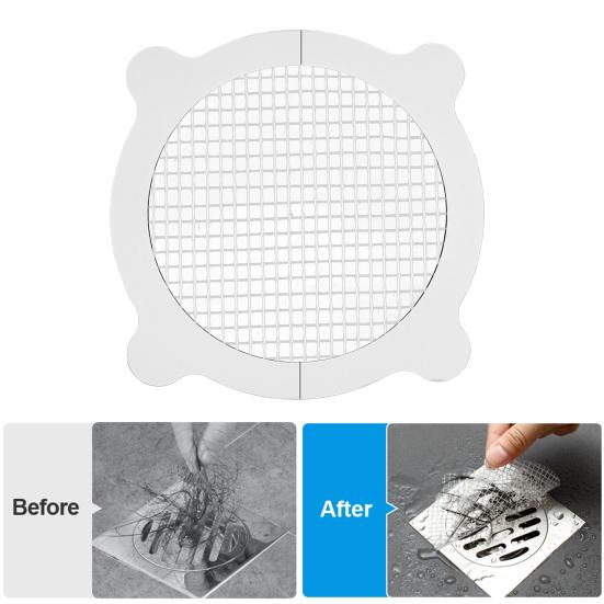 Надежная сливная крышка фильтра, одноразовая, подходит для улавливания волос на любой поверхности