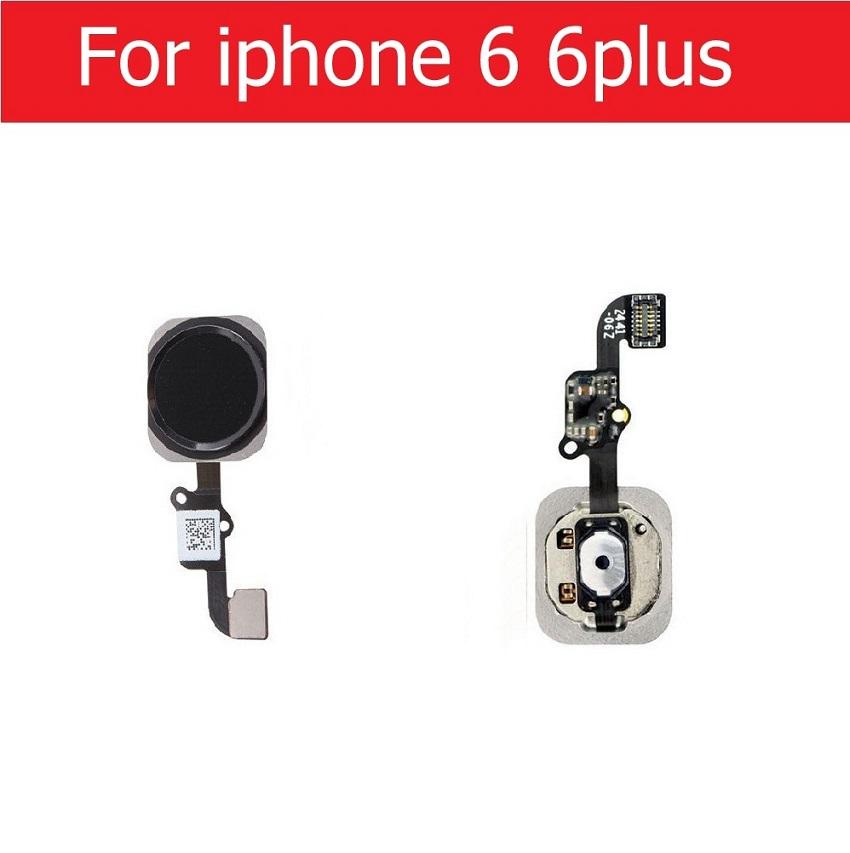 Гибкий кабель кнопки «Домой» в сборе с датчиком для iPhone 5S SE 6 6S Plus, запасные части для телефона