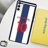 Football Number Name Personalised Case For Samsung Galaxy S23 FE S22 Ultra S20 S21 FE S8 S9 S10 Plus Note 10 20 Ultra Cover