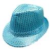 Sequins Panama Cap Shiny Dance Performance Hat Durable Jazz Hat  Men Women