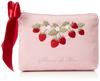 De Strawberry Embroidery M Pouch 8A21FJJ1200 Pink [Maison Fleur] Женская
