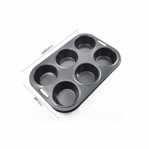 Kai House Select DL6173 KAI Muffin Mold 6 Pieces
