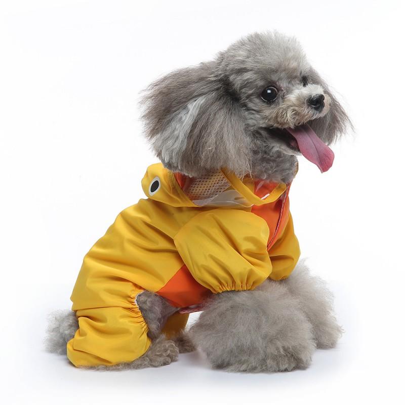 Dog Raincoat Animal Shape Full Coverage Waterproof Small Medium Large Dogs