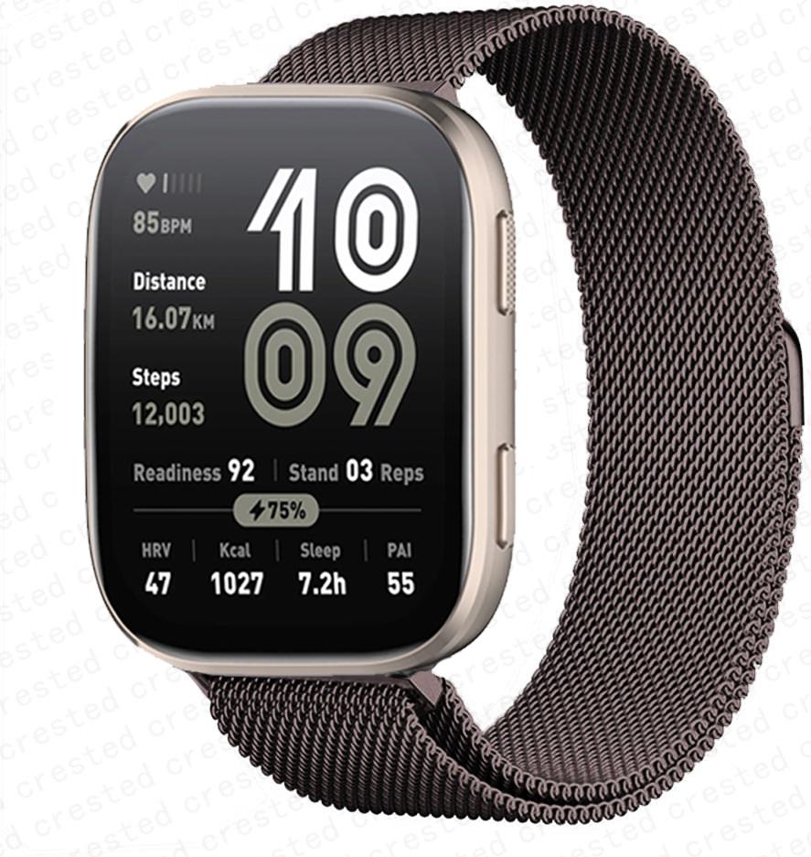 20 мм 22 мм ремешок для часов для Amazfit bip 6/5/Balance/GTS/4/mini/2/2e/3/GTR/4/2/3 Pro миланская петелька браслет huawei gt 5 4 3 2 Ремешок