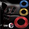 5M Car Interior Decoration Trim Thread Strip Car Styling Stickers Auto Decor Decals Line