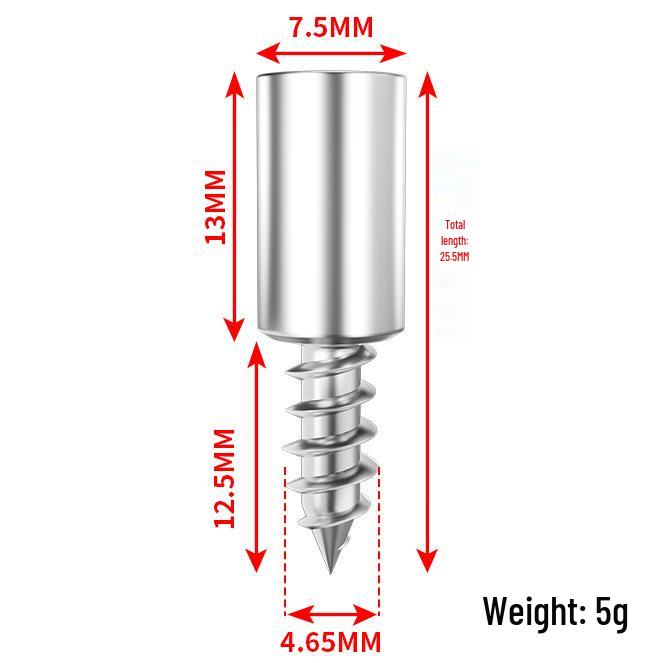 Non-Punching Shelf Support Pegs – Wood Board Screw Shelving Hardware