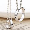BELLA BOX Популярные ожерелья для пар в форме сердца для мужчин и женщин, Высококлассные, Легкая роскошь и Модные аксессуары-цепочки на ключицу